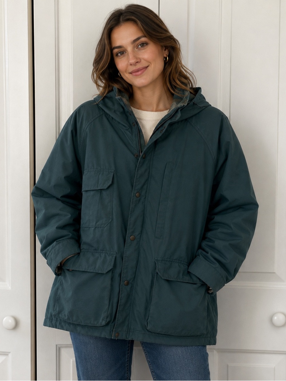 Woolrich Green Utility Jacket